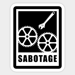 Sabotage Sticker